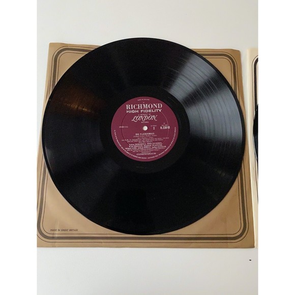 Strauss Die Fledermaus London RS 62006 Vienna Philharmonic 2 LP Box NM Opera - Picture 5 of 8